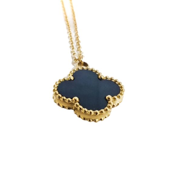 Multicolor Clover Necklace - Image 4