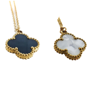 Multicolor Clover Necklace